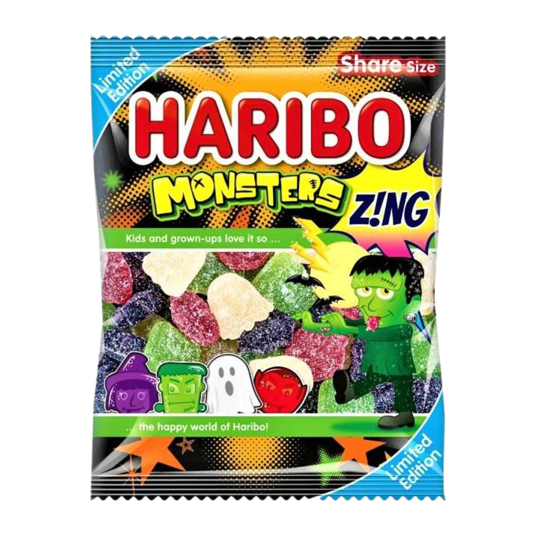 Haribo Monsters (UK) 140g – Willy Wacky Snacks