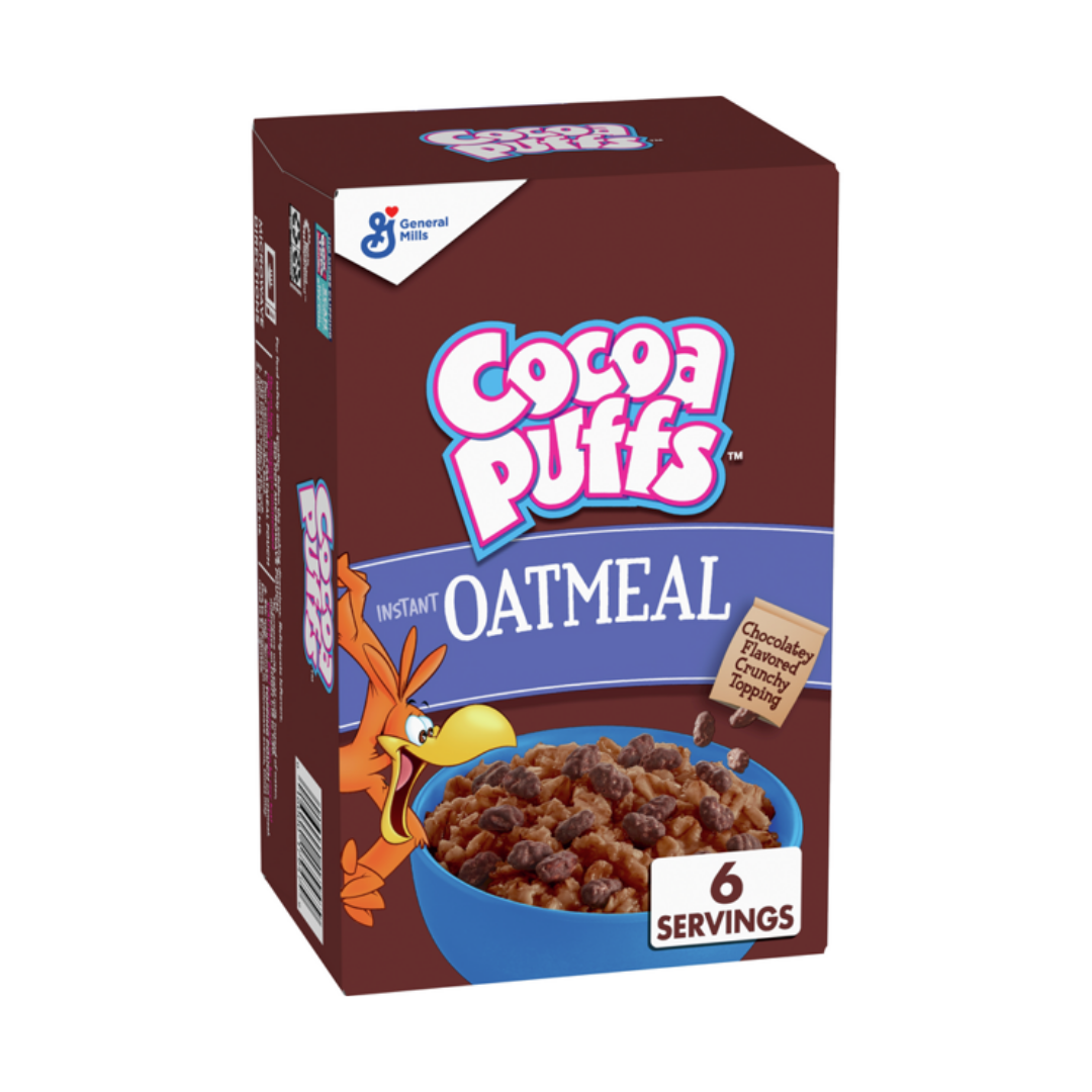 Cocoa Puffs Oatmeal (INDV) USA Willy Wacky Snacks
