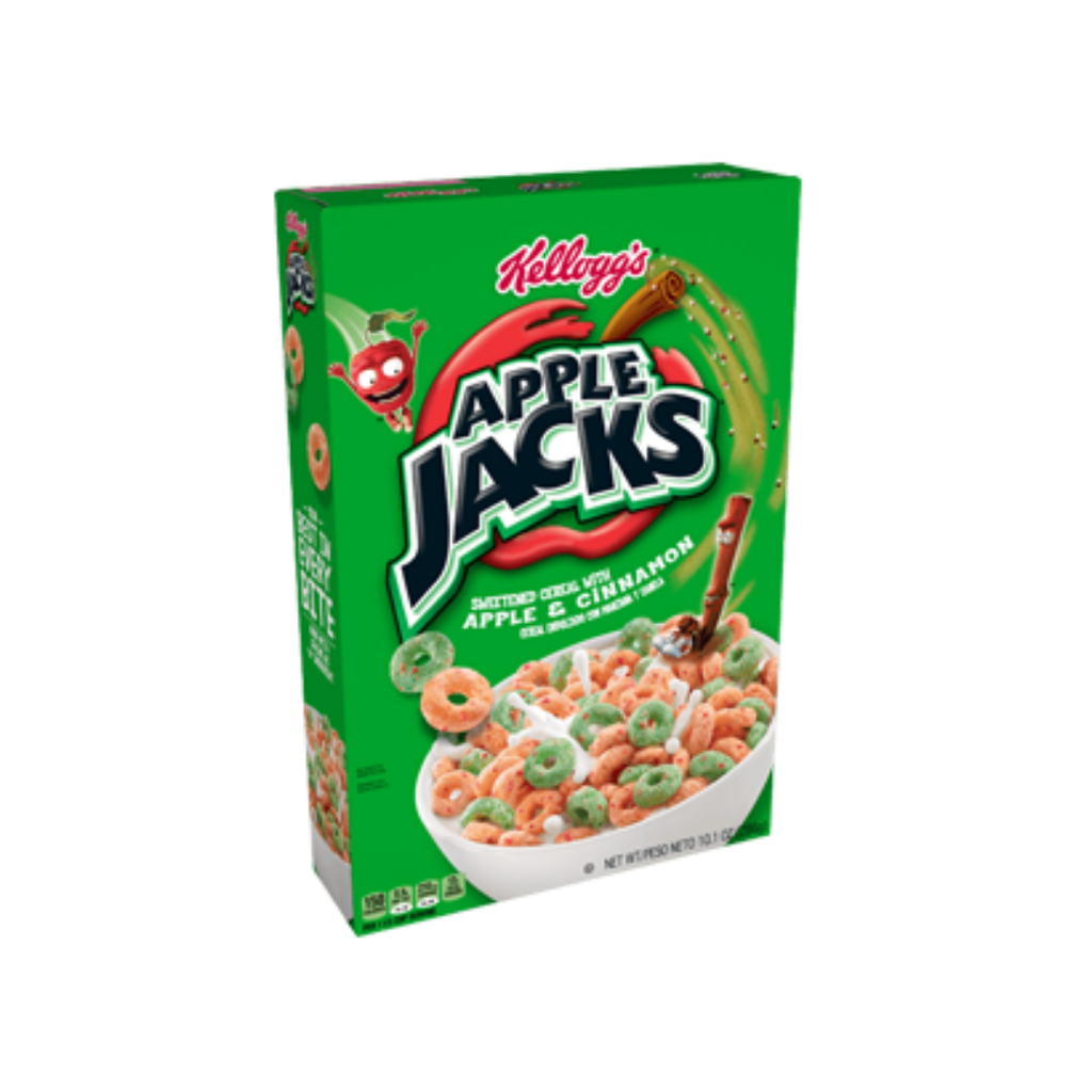 Kellogg's Apple Jacks Apple & Cinnamon Cereal from United States of America 