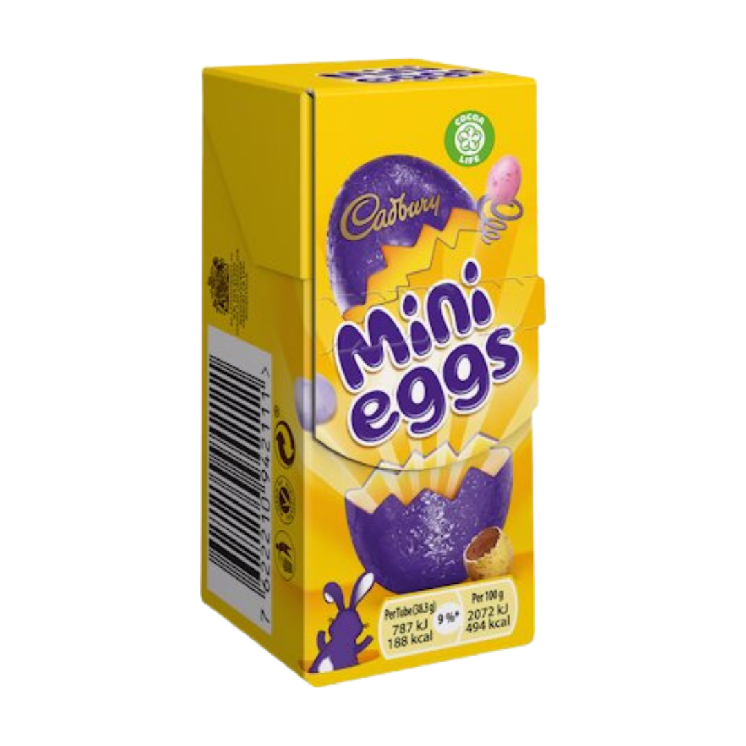 Cadbury Mini Eggs (UK) 38.3g Willy Wacky Snacks