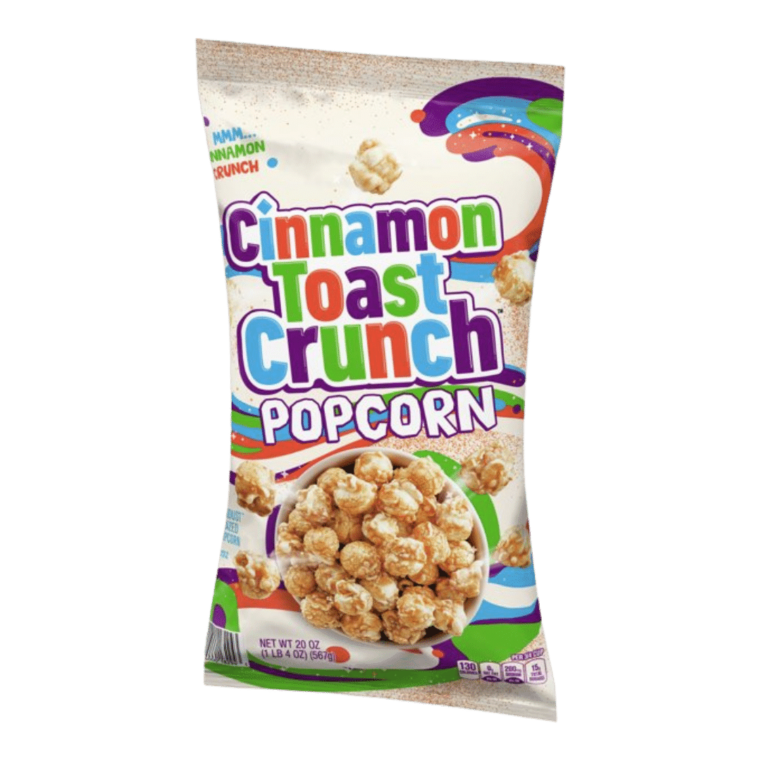 Cinnamon Toast Crunch Popcorn (20oz) Willy Wacky Snacks