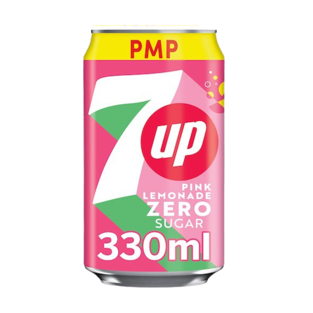 7UP Pink Lemonade (UK) 330ml9 – Willy Wacky Snacks
