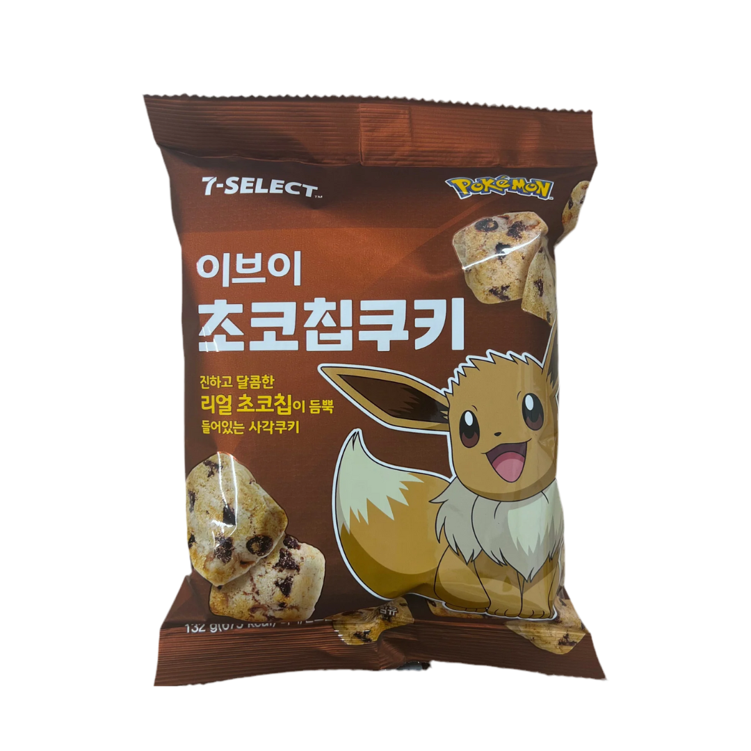 7/11 Eevee Chocolate Chip Cookies (Korea) 132g – Willy Wacky Snacks
