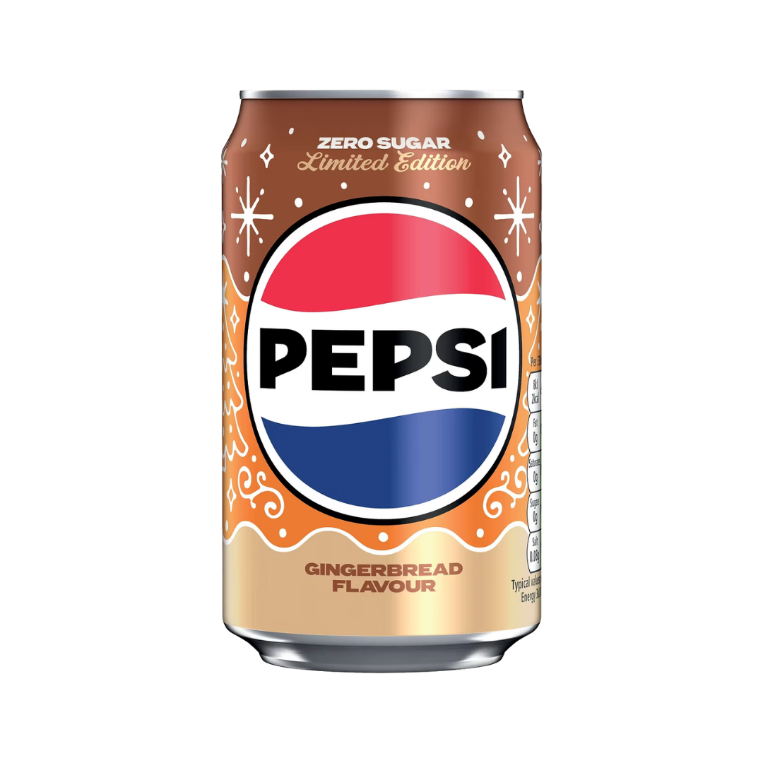 Pepsi Zero Gingerbread (UK) – Willy Wacky Snacks