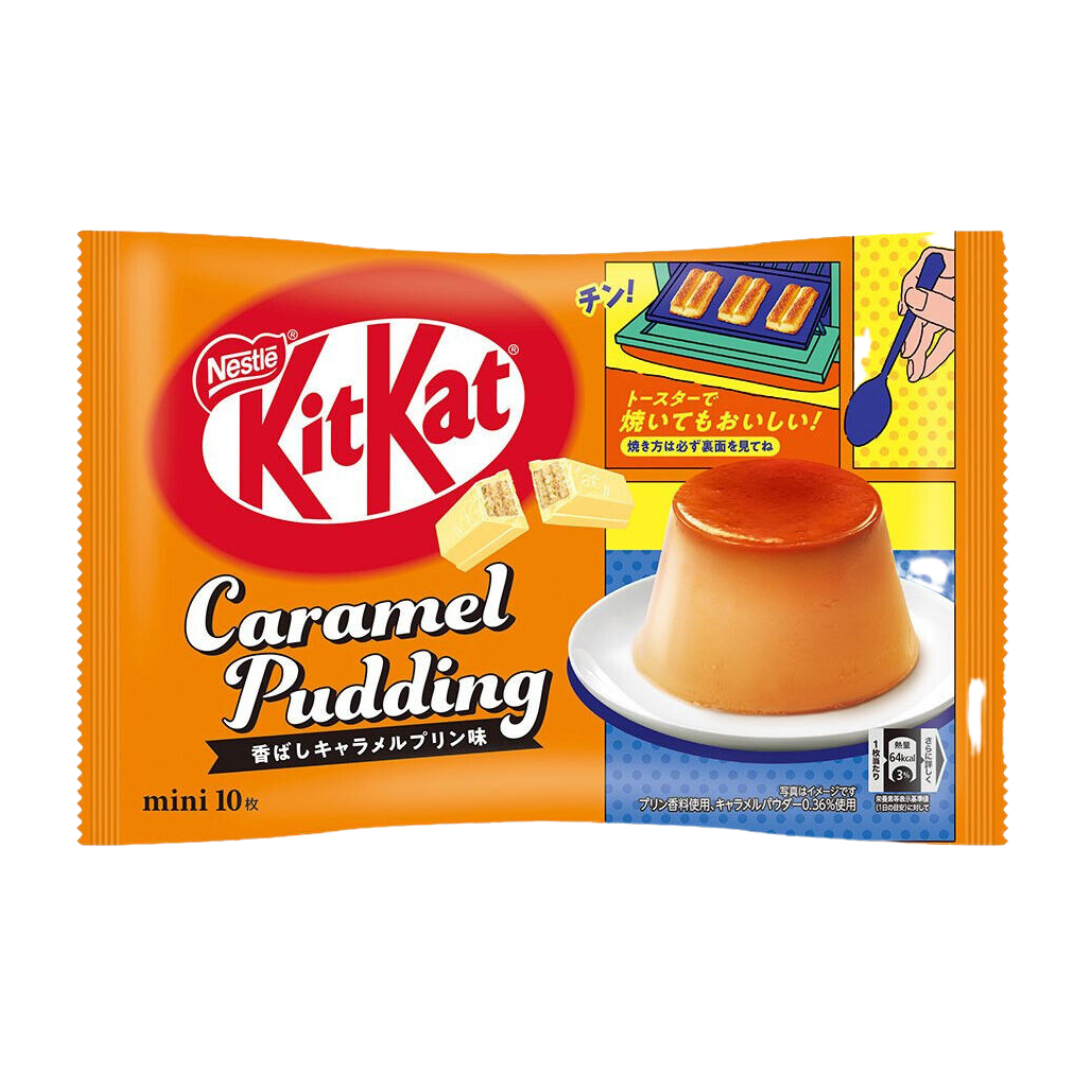 Kit Kat Caramel Pudding (Japan) Willy Wacky Snacks
