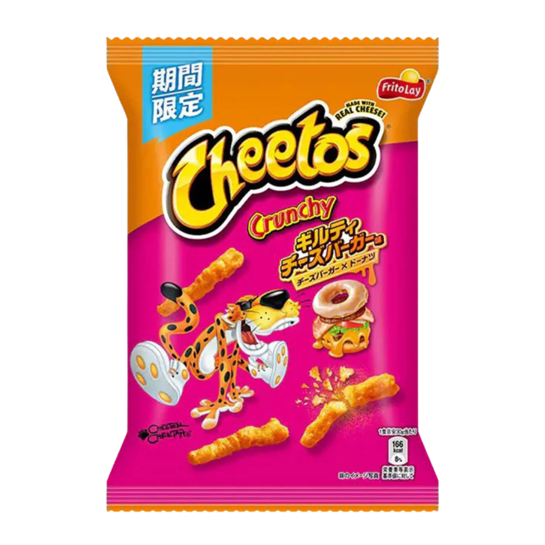 Cheetos Donut Cheeseburger (Japan) – Willy Wacky Snacks