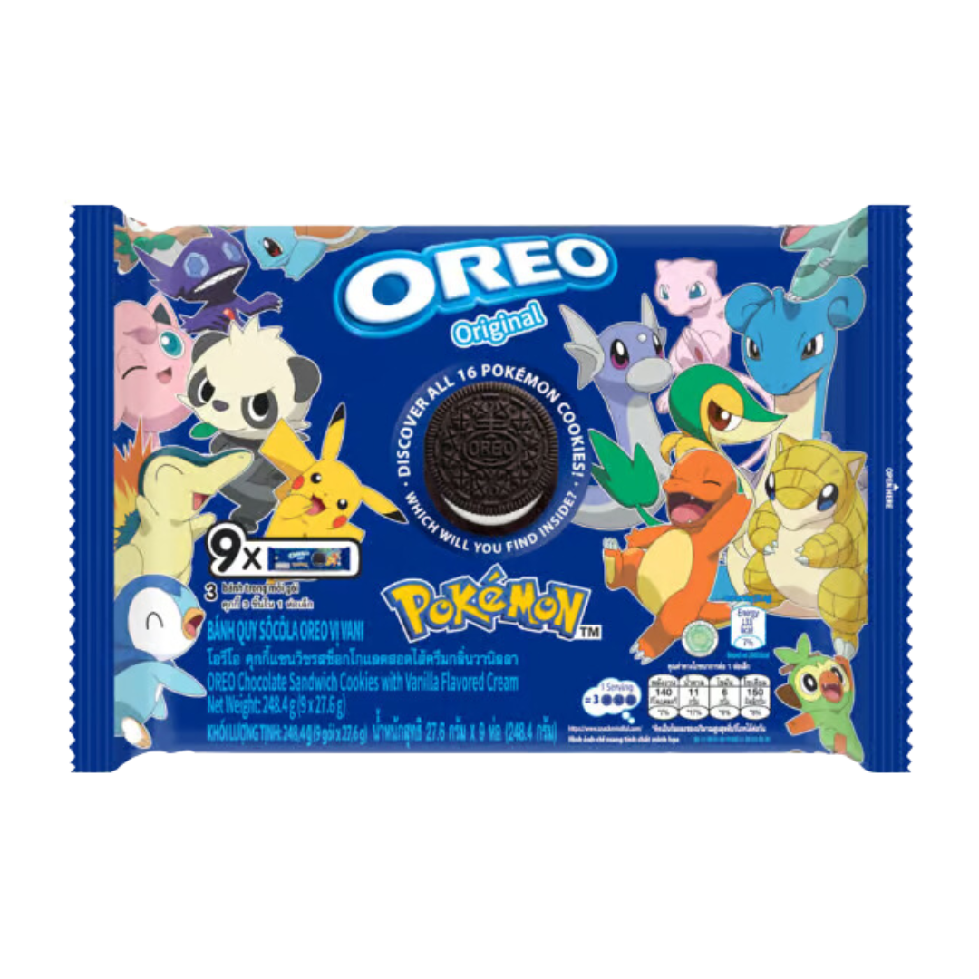 Oreo Original Pokemon (China) 248.4g – Willy Wacky Snacks