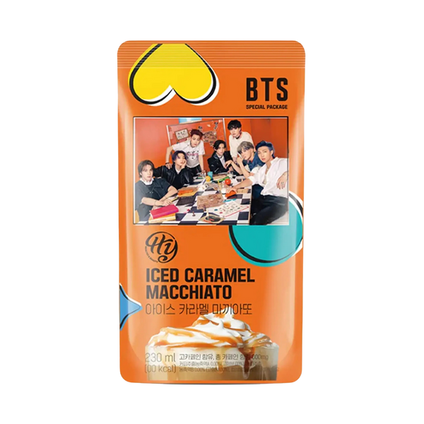 BTS Iced Caramel Macchiato (Korea) 230ml – Willy Wacky Snacks