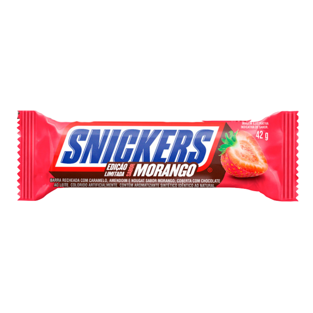 Snickers Morango (Brazil) Lmt Ed. – Willy Wacky Snacks