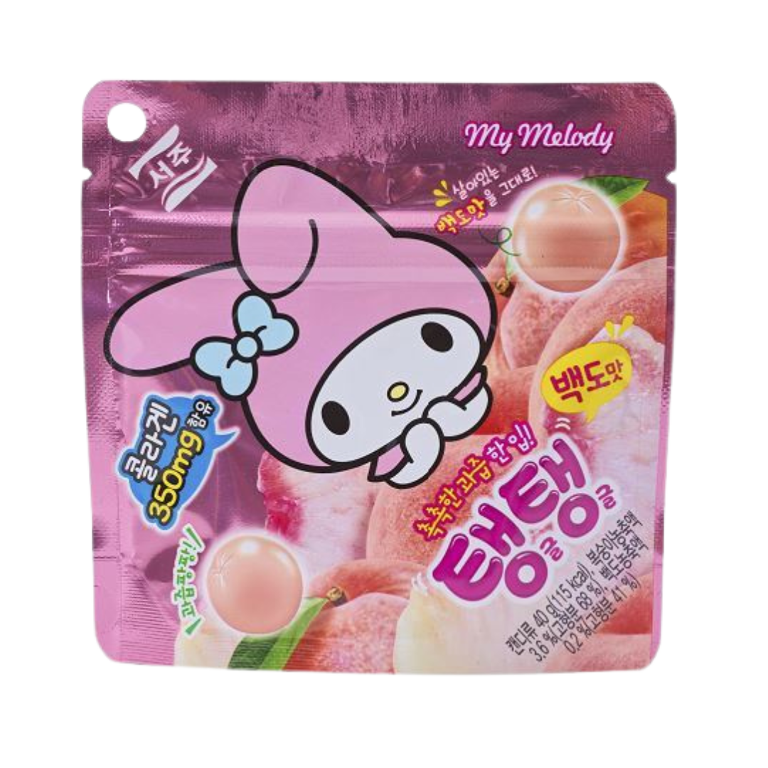Sanrio My Melody White Peach Jelly (Korea) – Willy Wacky Snacks