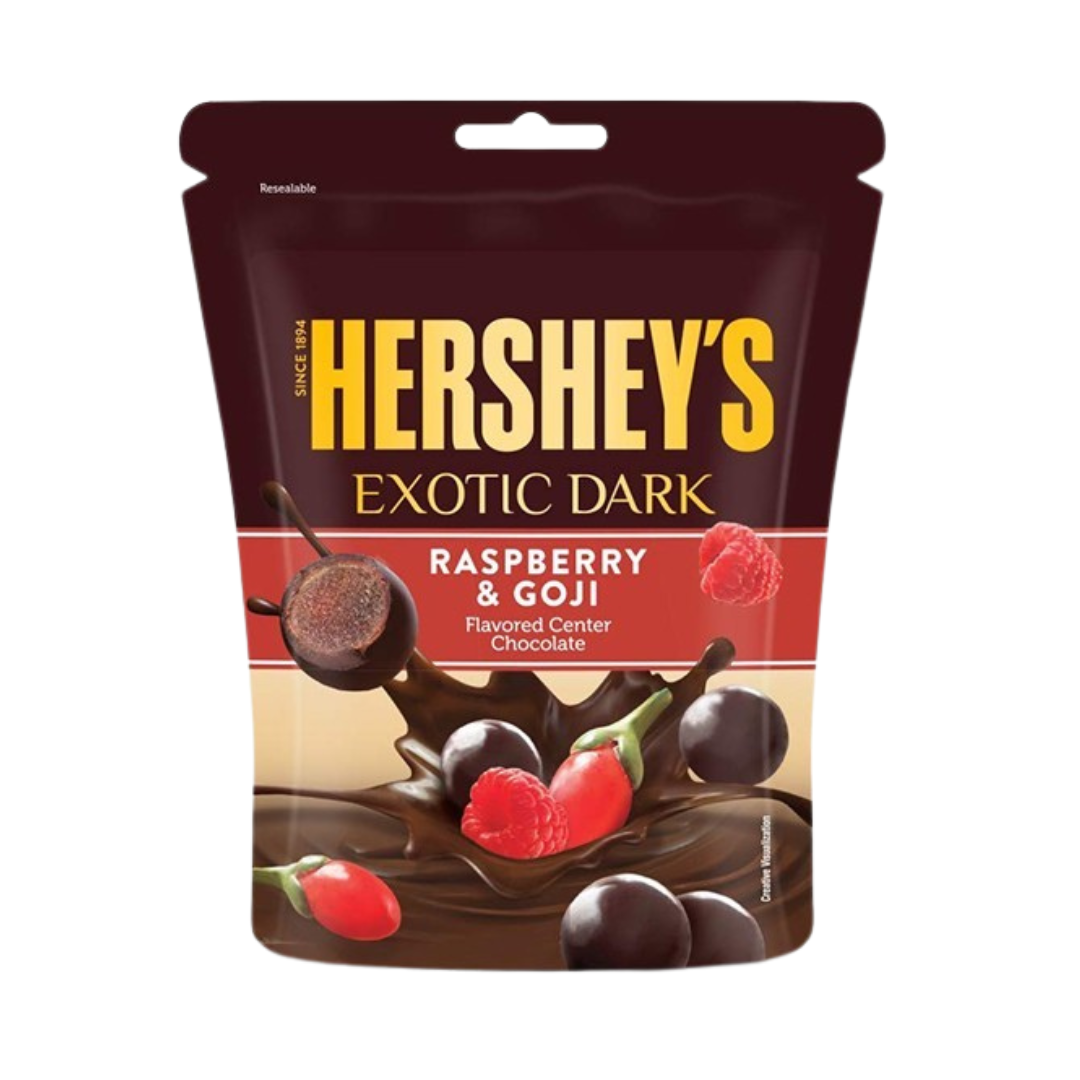 Hershey Raspberry & Goji (India) – Willy Wacky Snacks