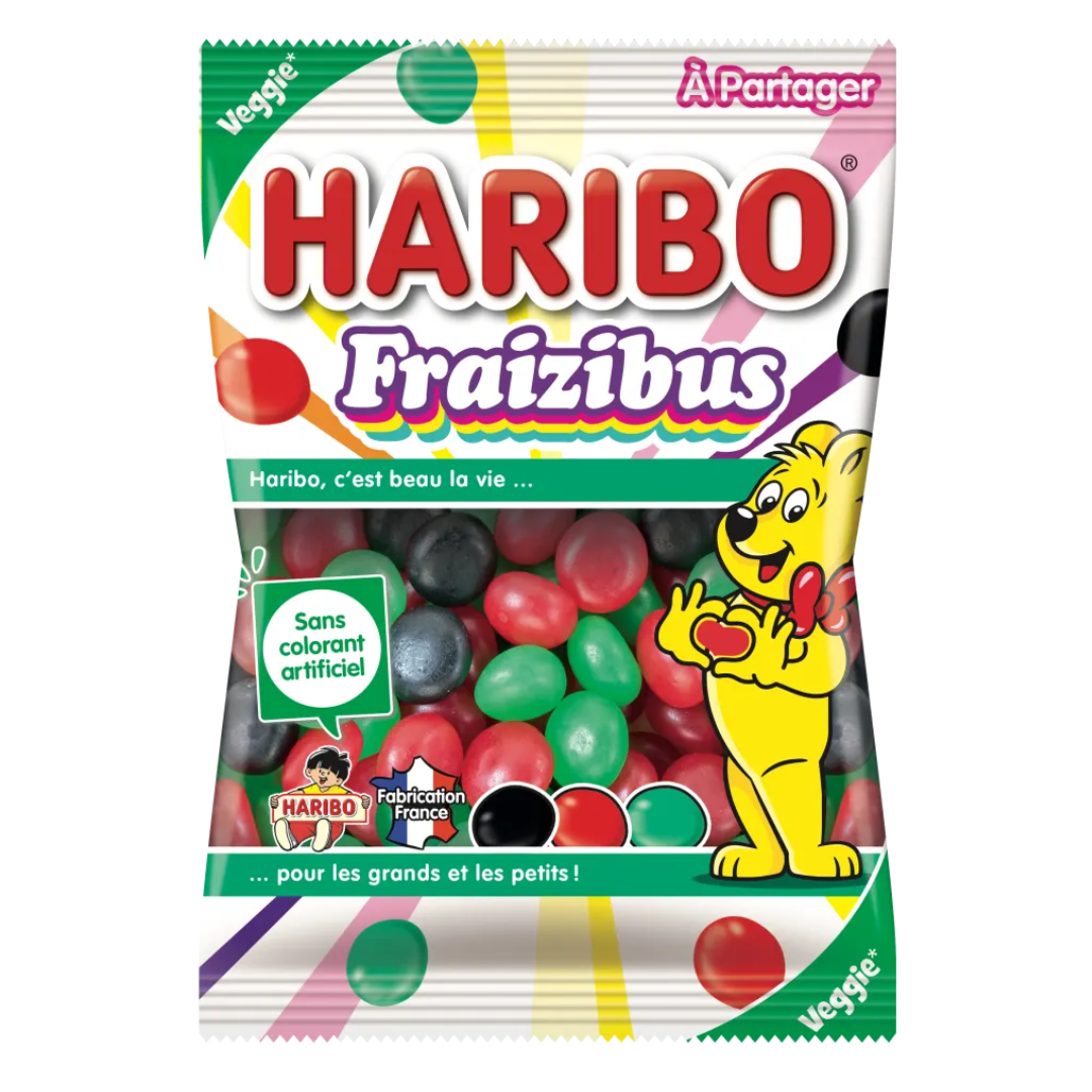Haribo Fraizibus (France) – Willy Wacky Snacks