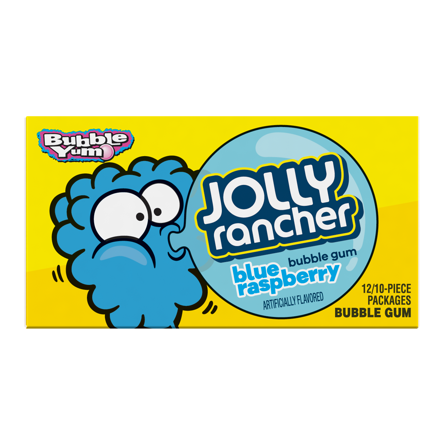 Jolly Rancher Blue Raspberry Gum  Willy Wacky Snacks