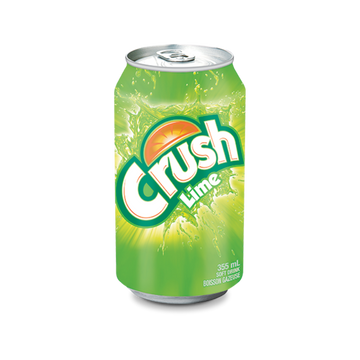 Canadian Crush Lime flavour Exotic Pop fizzy 