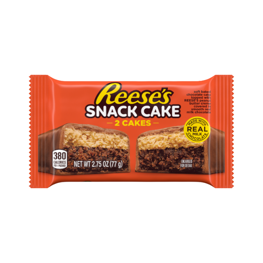 Reese's Snack Cake rare exotic chocolate bar cake 2.75oz