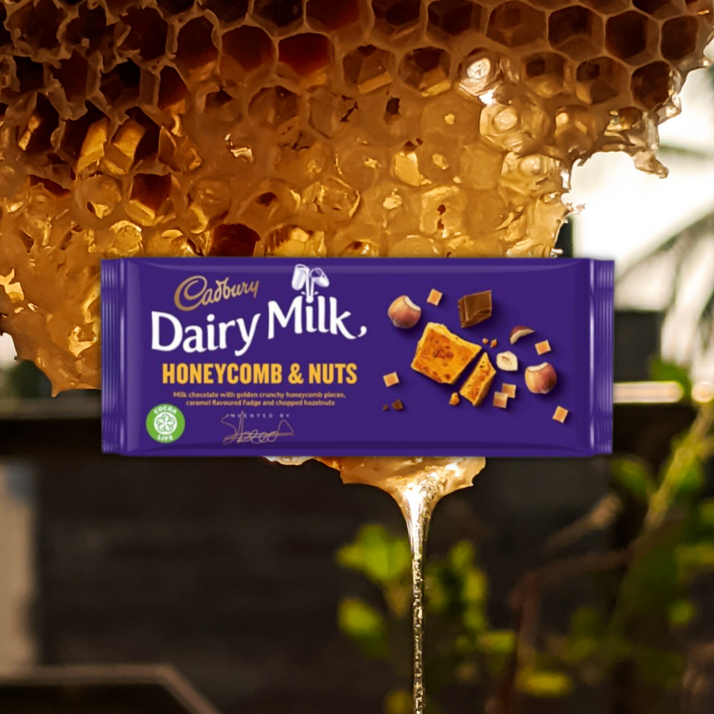 Cadbury Honeycomb & Nuts - Willy Wacky Snacks