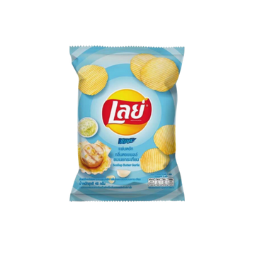 Lay's Scallop Butter Garlic (Thailand) Rare Exotic Potato Chips
