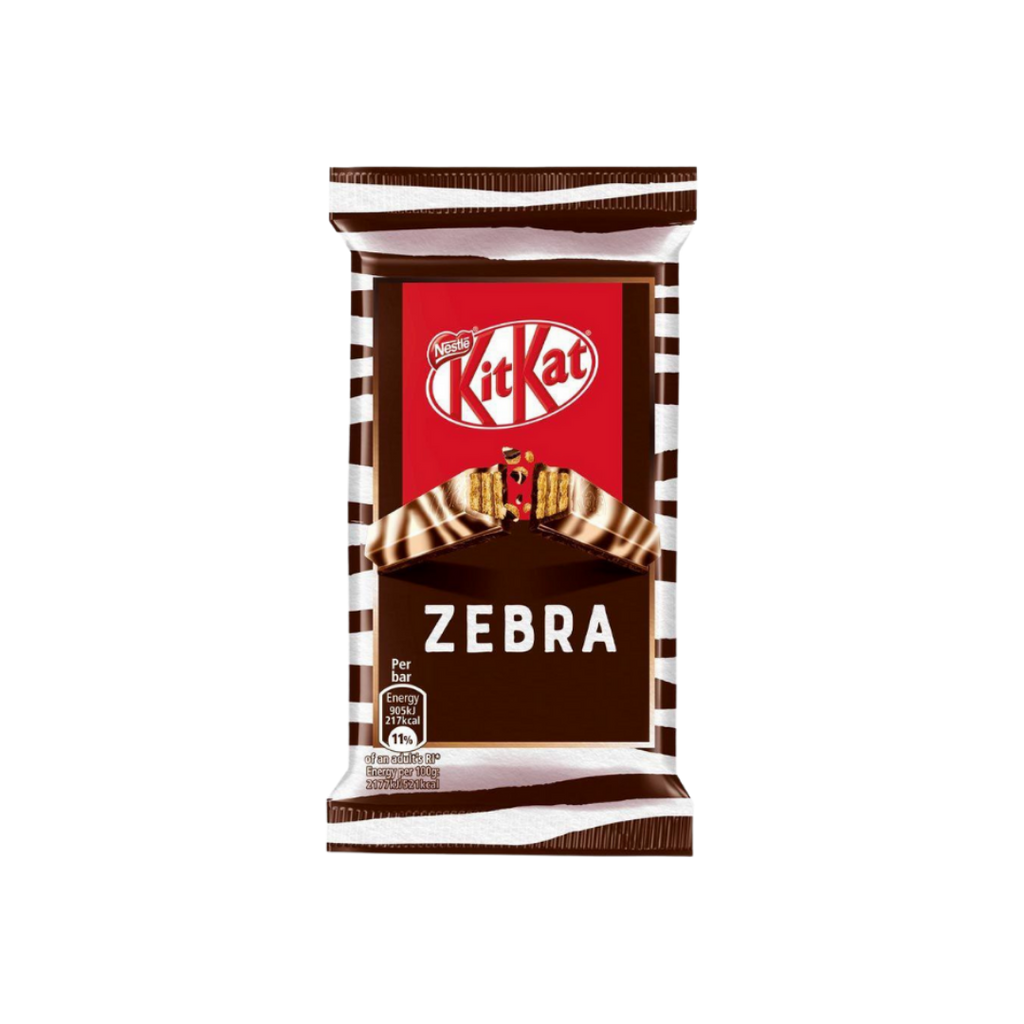 Kit Kat Zebra Rare Exotic Chocolate Bar UK