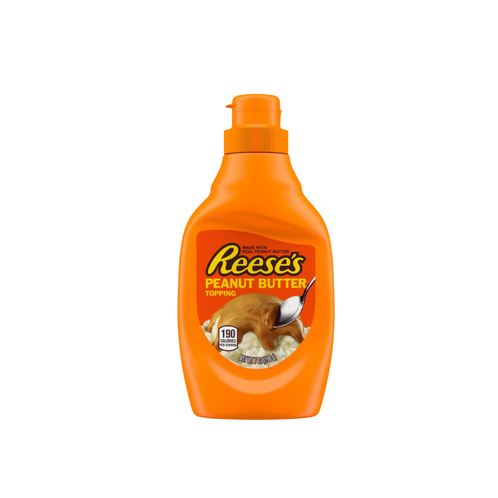 Reese's Peanut Butter Topping rare exotic treats candy syrup