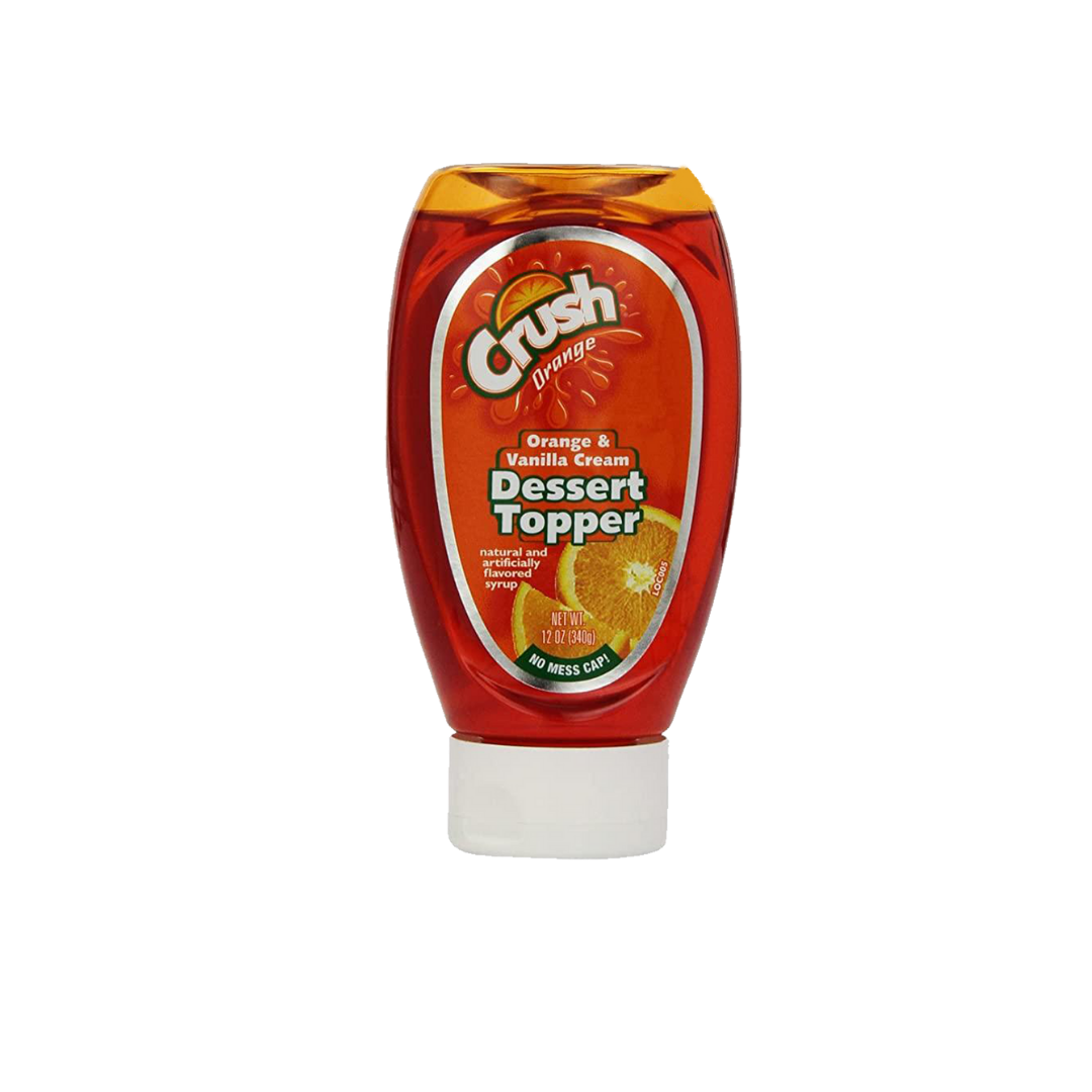 Crush Orange & Vanilla flavour Desser Topper 