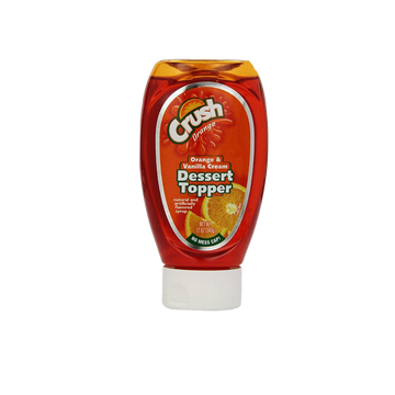 Crush Orange & Vanilla flavour Desser Topper 