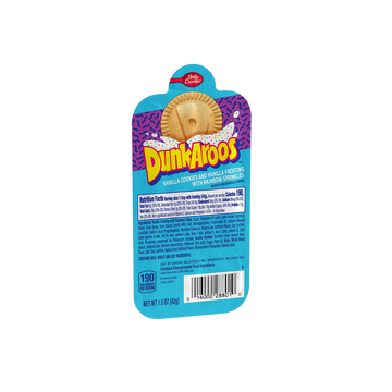 Rare Exotic Dunkaroos retro candy vanilla frosting crackers