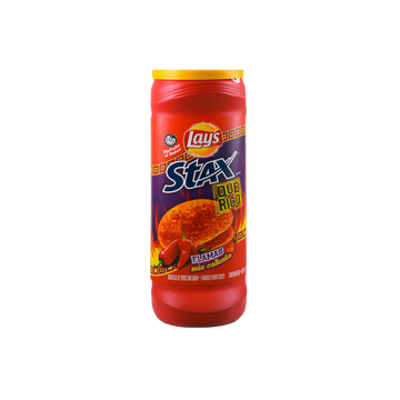 Lay's Stax Flamas (Mexico) Rare Exotic Potato Chips