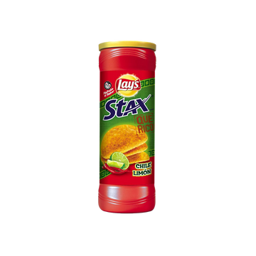 Lay's Stax Chile Limon (Mexico) Rare Exotic Potato Chips