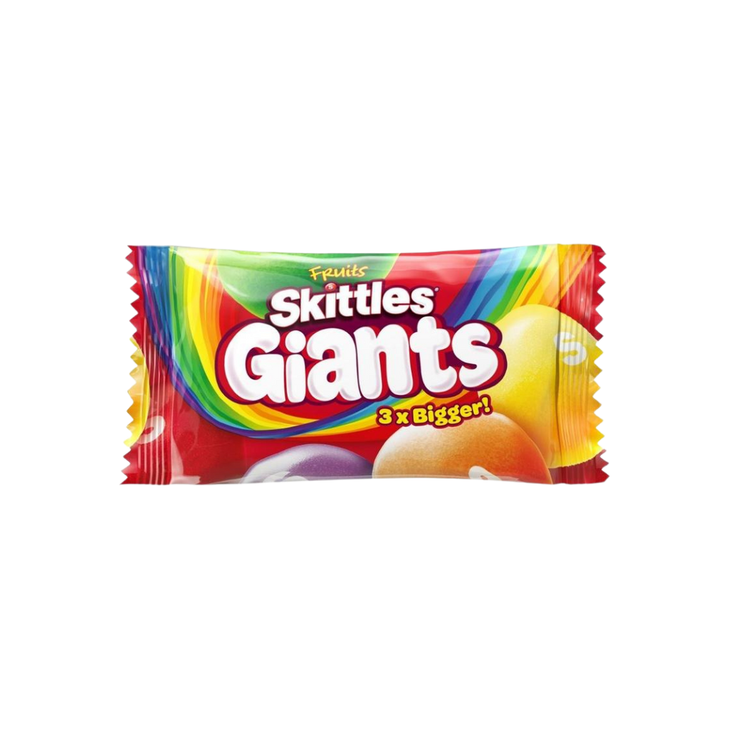 Skittles Giant Extra Big Fruit Candies 3 three times bigger rare exotic candy