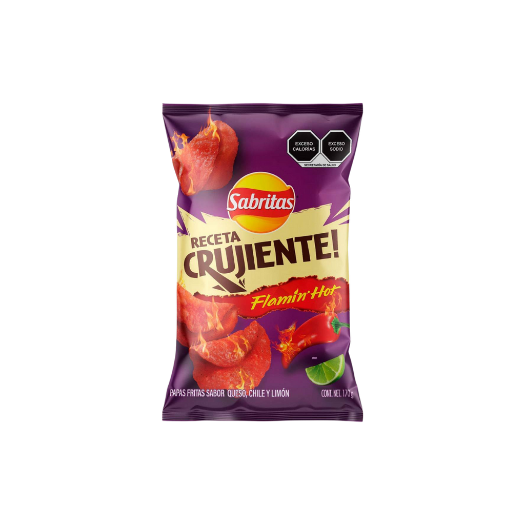 Lay's Sabritas Flamin Hot (Mexico) Rare Exotic Potato Chips