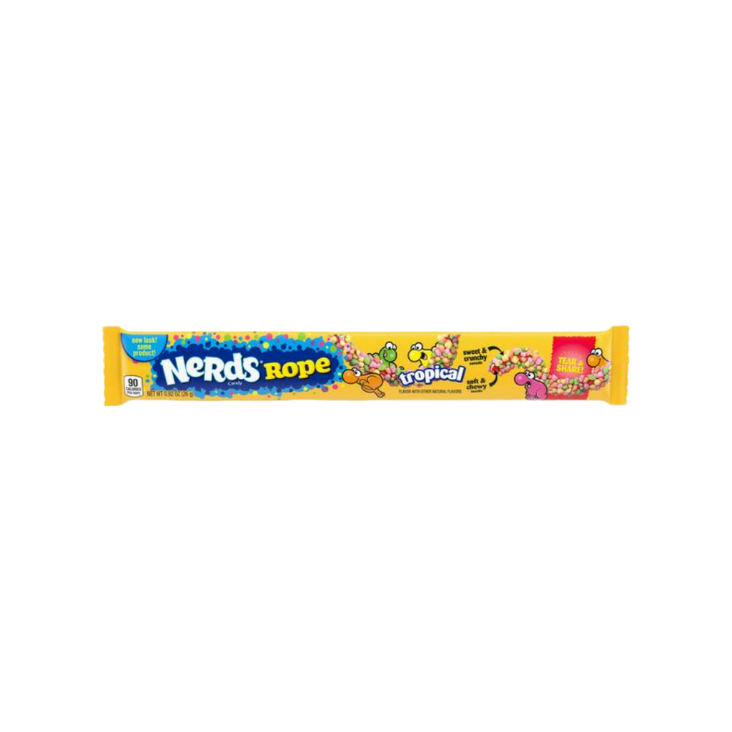 Wonka Nerds Rope Tropical rare exotic gummy candy candies