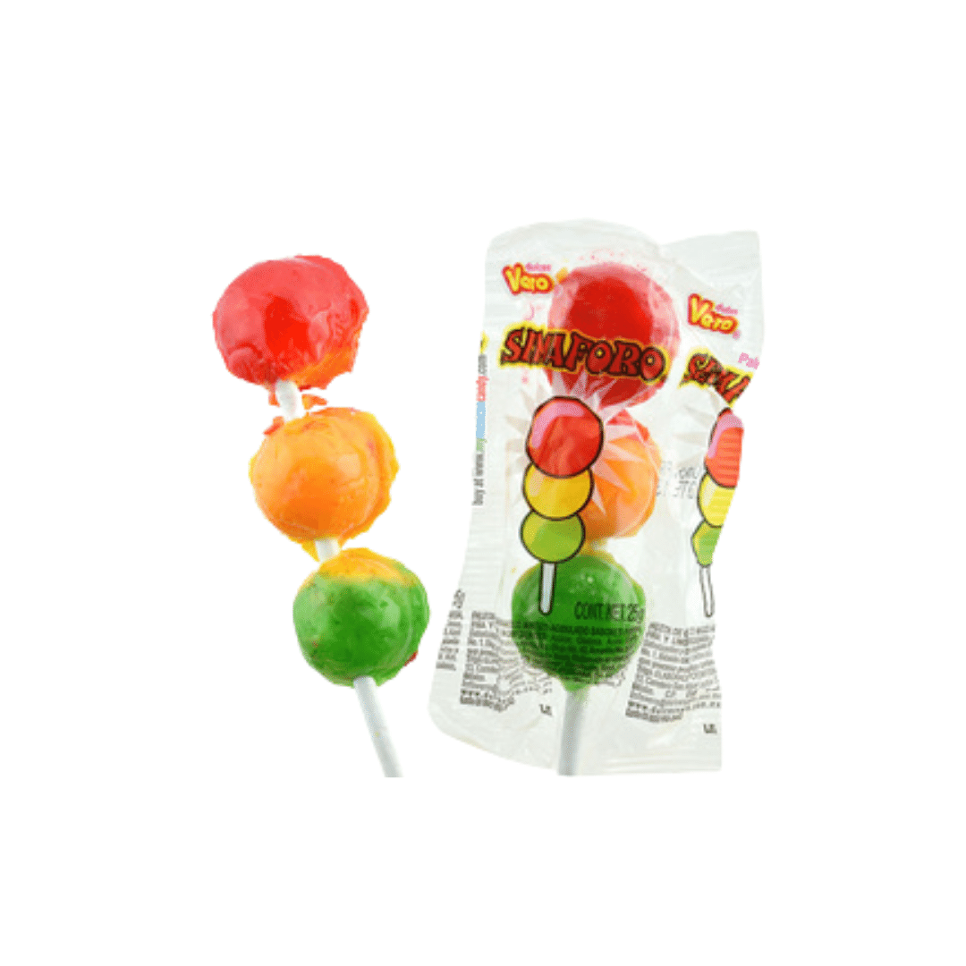 Traffic Light Lollipops (Mexico) – Willy Wacky Snacks
