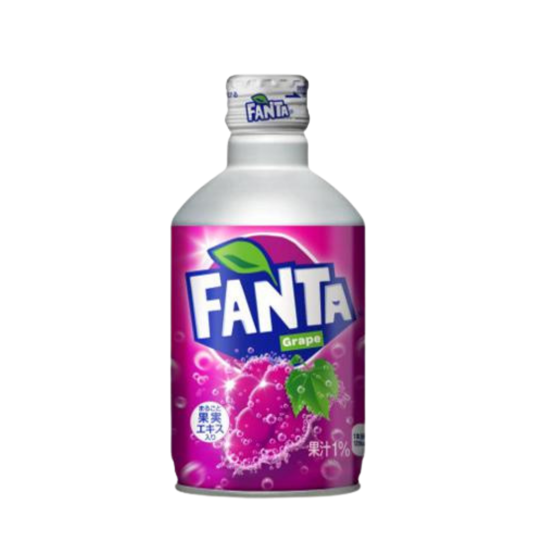 Fanta Grape Metal Can (Japan) – Willy Wacky Snacks
