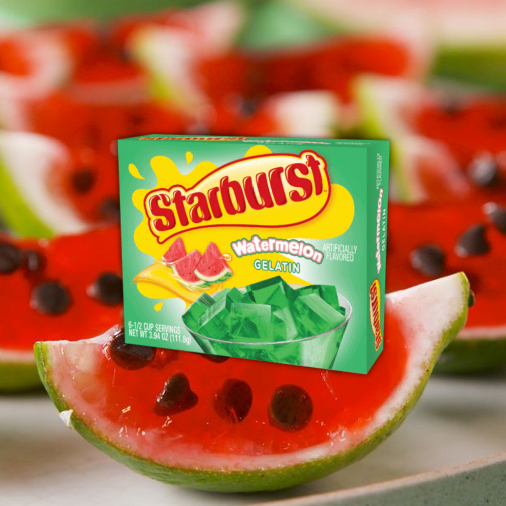 Starburst Gelatin Watermelon - Willy Wacky Snacks