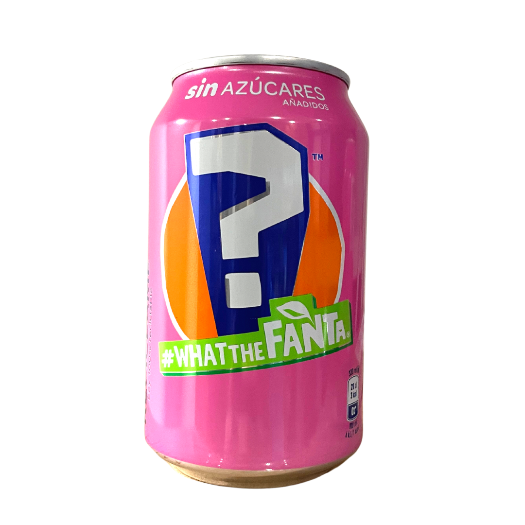 Fanta WTF Raspberry & Lychee (Spain) – Willy Wacky Snacks